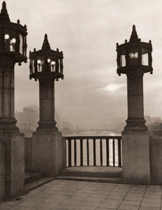 夕景 [水谷喜代太郎, 1937年, アサヒカメラ 1938年2月号より]のサムネイル画像
