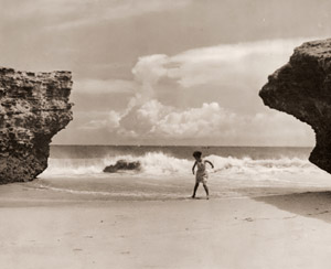 波に戯る [臼井房之助, 1937年, アサヒカメラ 1938年2月号より]のサムネイル画像