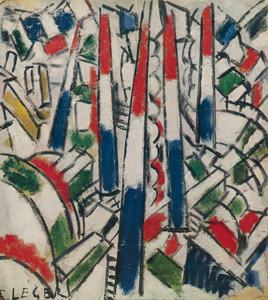 7月14日（革命記念日） [フェルナン・レジェ, 1914年, 図録 レジェ展 （1994年）より]のサムネイル画像
