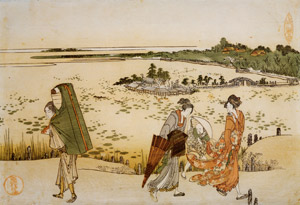The Print of Famous Place: Ueno [Katsushika Hokusai,  from Meihin Soroimono Ukiyo-e 9: Hokusai II] Thumbnail Images