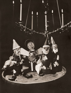 セコニック露出メーターの広告（人形） [アサヒカメラ 1955年12月号より]のサムネイル画像
