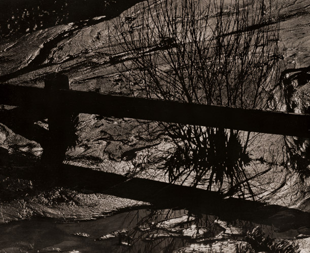 泥と柴 [ウィン・バロック, アサヒカメラ 1955年12月号より] パブリックドメイン画像 