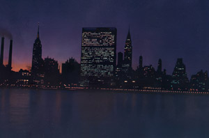 ニューヨーク夜景 [秋葉達也, アサヒカメラ 1955年12月号より]のサムネイル画像