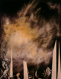 La grande fenêtre [Yves Tanguy, 1950, from Mizue Summer 1983 no.927] Thumbnail Images