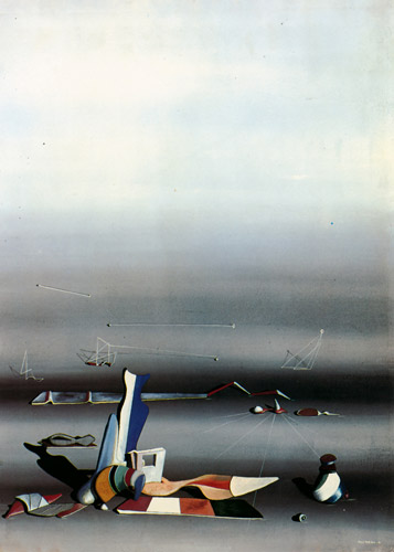 Sans titre [Yves Tanguy, 1941, from Mizue Summer 1983 no.927]