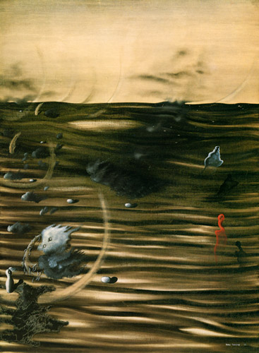 L’Humeur des temps [Yves Tanguy, 1928, from Mizue Summer 1983 no.927]