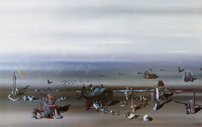 Je vous attends [Yves Tanguy, 1934, from Mizue Summer 1983 no.927]