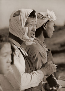 農夫 [木村伊兵衛, 1953年, 木村伊兵衛傑作写真集より]のサムネイル画像