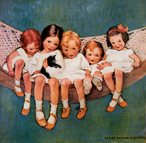 Cover of Good Housekeeping (July 1930) [Jessie Willcox Smith, 1930, from Jessie Willcox Smith: American Illustrator] Thumbnail Images