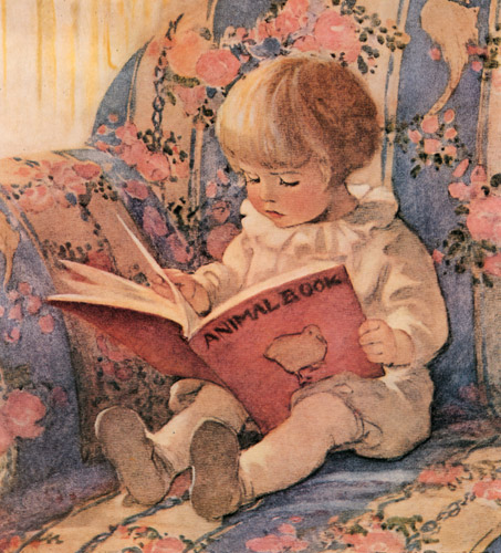 The Animal Book (A Very Little Child’s Book of Stories by Ada M. and Eleanor L. Skinner) [Jessie Willcox Smith, 1925, from Jessie Willcox Smith: American Illustrator]