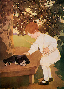 触れる [ジェシー・ウィルコックス・スミス, 1911年, ジェシー・W・スミス：アメリカンイラストレーターより]のサムネイル画像