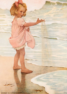 Little Drops of Water (A Child’s Book of Old Verses) [Jessie Willcox Smith, 1910, from Jessie Willcox Smith: American Illustrator] Thumbnail Images