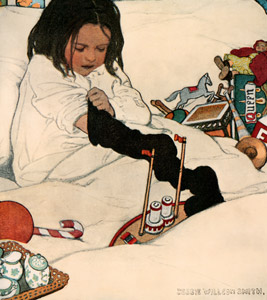 Toys (The Book of the Child by Mabel Humphrey) [Jessie Willcox Smith, 1903, from Jessie Willcox Smith: American Illustrator] Thumbnail Images