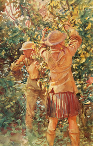 “汝、盗むことなかれ” [ジョン・シンガー・サージェント, 1918年, サージェント展 （1989）より]のサムネイル画像