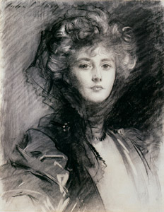 ヘレン・ヴィンセント嬢 [ジョン・シンガー・サージェント, 1905年頃, サージェント展 （1989）より]のサムネイル画像