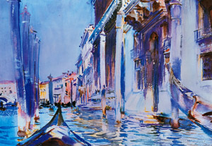 大運河の景色 [ジョン・シンガー・サージェント, 1905年, サージェント展 （1989）より]のサムネイル画像