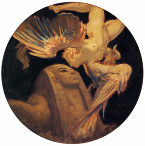 スフィンクスとキマイラ [ジョン・シンガー・サージェント, 1919年頃, サージェント展 （1989）より]のサムネイル画像