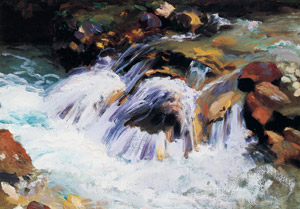 渓流 [ジョン・シンガー・サージェント, 1914年, サージェント展 （1989）より]のサムネイル画像
