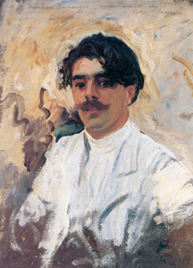 フランシスコ・ベルナレッジの肖像 [ジョン・シンガー・サージェント, 1908年頃, サージェント展 （1989）より]のサムネイル画像
