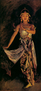 ジャワの踊り子 [ジョン・シンガー・サージェント, 1889年, サージェント展 （1989）より]のサムネイル画像