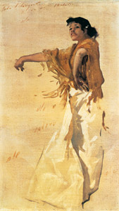 スペインの踊り子 [ジョン・シンガー・サージェント, 1879年, サージェント展 （1989）より]のサムネイル画像