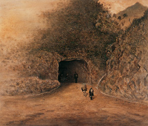 Eight Views of New Roads and Tunnels #2 [Takahashi Yuichi, 1885, from Takahashi Yuichi: A Pioneer of Modern Western-style Painting] Thumbnail Images