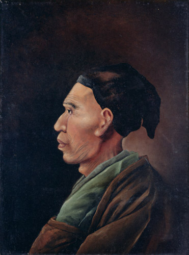 Shiba Kōkan [Takahashi Yuichi, c.1887-1889, from Takahashi Yuichi: A Pioneer of Modern Western-style Painting]