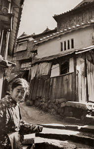 Street Corher in Eshima [Fujio Matsugi,  from Camera Mainichi July 1956] Thumbnail Images