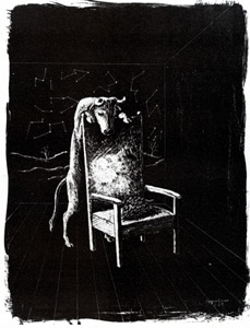 雄牛と葡萄 [エドガー・エンデ, 1953年, エンデ父子展より]のサムネイル画像