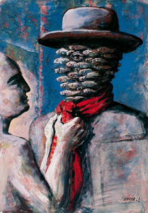 漁師の別れ [エドガー・エンデ, 1962年, エンデ父子展より]のサムネイル画像