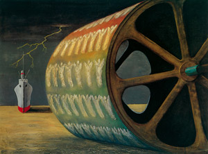 天使ローラー [エドガー・エンデ, 1963年, エンデ父子展より]のサムネイル画像