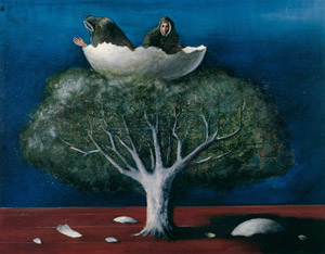 卵の尼層 [エドガー・エンデ, 1955年, エンデ父子展より]のサムネイル画像