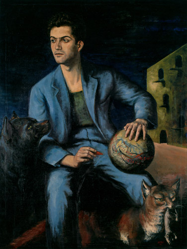 Portrait Michael Ende [Edgar Ende, 1951, from EDGAR ENDE & MICHAEL ENDE]