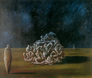 夜の戦い [エドガー・エンデ, 1949年, エンデ父子展より]のサムネイル画像