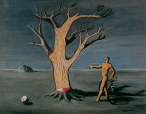 裂けた樹 [エドガー・エンデ, 1931年, エンデ父子展より]のサムネイル画像