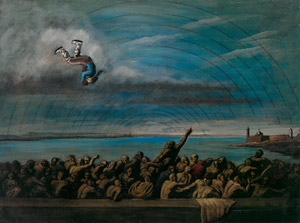 スケートをする人 [エドガー・エンデ, 1930年, エンデ父子展より]のサムネイル画像