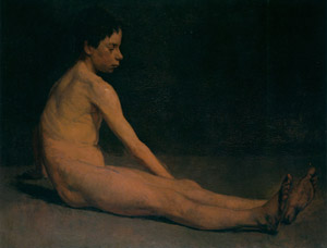 裸の少年 [ジェームズ・アンソール, 1878年, アンソール展 仮面と幻想の巨匠より]のサムネイル画像