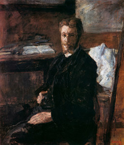 画家ウィリー・フィンチの肖像 [ジェームズ・アンソール, 1882年, アンソール展 仮面と幻想の巨匠より]のサムネイル画像