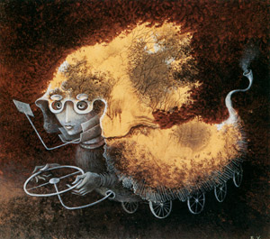 名ドライバー [レメディオス・バロ, 1962年, レメディオス・バロ展（1999年）より]のサムネイル画像