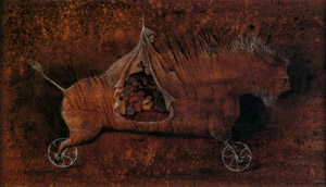 巡回する寄宿舎 [レメディオス・バロ, 1962年, レメディオス・バロ展（1999年）より]のサムネイル画像