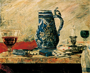 Still life with jar [James Ensor, 1890, from James Ensor Exhibition Catalogue 1983-84] Thumbnail Images