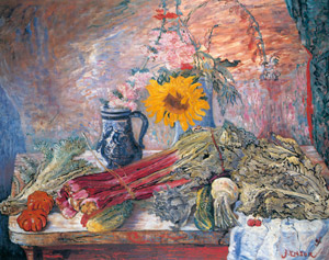 Flowers and vegetables [James Ensor, 1896, from James Ensor Exhibition Catalogue 1983-84] Thumbnail Images