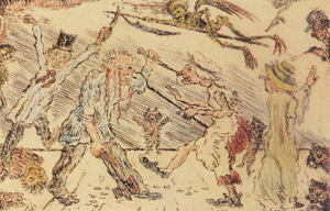 Series “The deadly sins”: Anger [James Ensor, 1904, from James Ensor Exhibition Catalogue 1983-84] Thumbnail Images