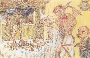 Series “The deadly sins”: Avarice [James Ensor, 1904, from James Ensor Exhibition Catalogue 1983-84] Thumbnail Images