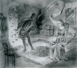 祖先たち または 詩 [レメディオス・バロ, 1956年, レメディオス・バロ展（1999年）より]のサムネイル画像