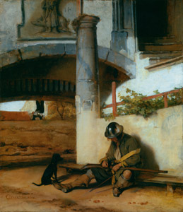 The Sentry [Carel Fabritius, c.1654, from Vermeer and the Delft Style Exhibition] Thumbnail Images