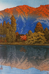 Morning at Aonuma Marsh, Ura Heights [Hasui Kawase, 1949, from Kawase Hasui 130th Anniversary Exhibition Catalogue] Thumbnail Images