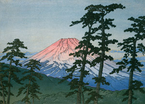Mt. Fuji from Hakone [Hasui Kawase, 1947, from Kawase Hasui 130th Anniversary Exhibition Catalogue] Thumbnail Images