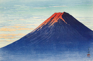 Dawn at Mount Fuji [Hasui Kawase, 1942, from Kawase Hasui 130th Anniversary Exhibition Catalogue] Thumbnail Images