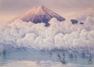 Morning on the Plain at Lake Yamanaka [Hasui Kawase, 1936, from Kawase Hasui 130th Anniversary Exhibition Catalogue] Thumbnail Images
